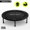 Domowa trampolina fitness 91 cm - czarna